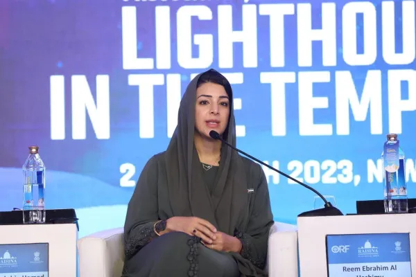وزيرة التعاون الدولي الإماراتية تشارك في حوار “رايسينا” بالهند وزيرة التعاون الدولي الإماراتية تشارك في حوار “رايسينا” بالهند