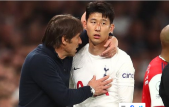 سون هيونج يعرب عن أسفه لرحيل أنطونيو كونتي عن توتنهام