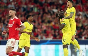 إنتر ميلان يفوز على بنفيكا في عقر داره بثنائية نظيفه ويقترب من المربع الذهبي لأبطال أوروبا