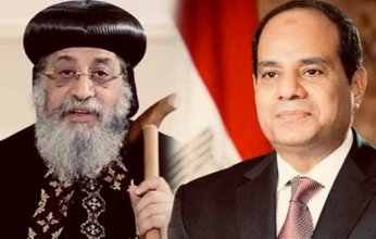 الرئيس المصري يهنئ البابا تواضروس بمناسبة الاحتقال بعيد القيامة المجيد