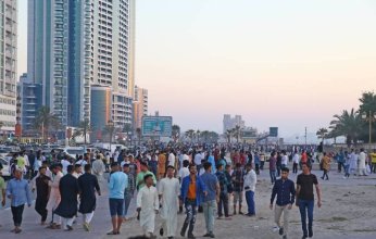 سكان عجمان يحتفلون بحلول أول يوم لعيد الفطر المبارك