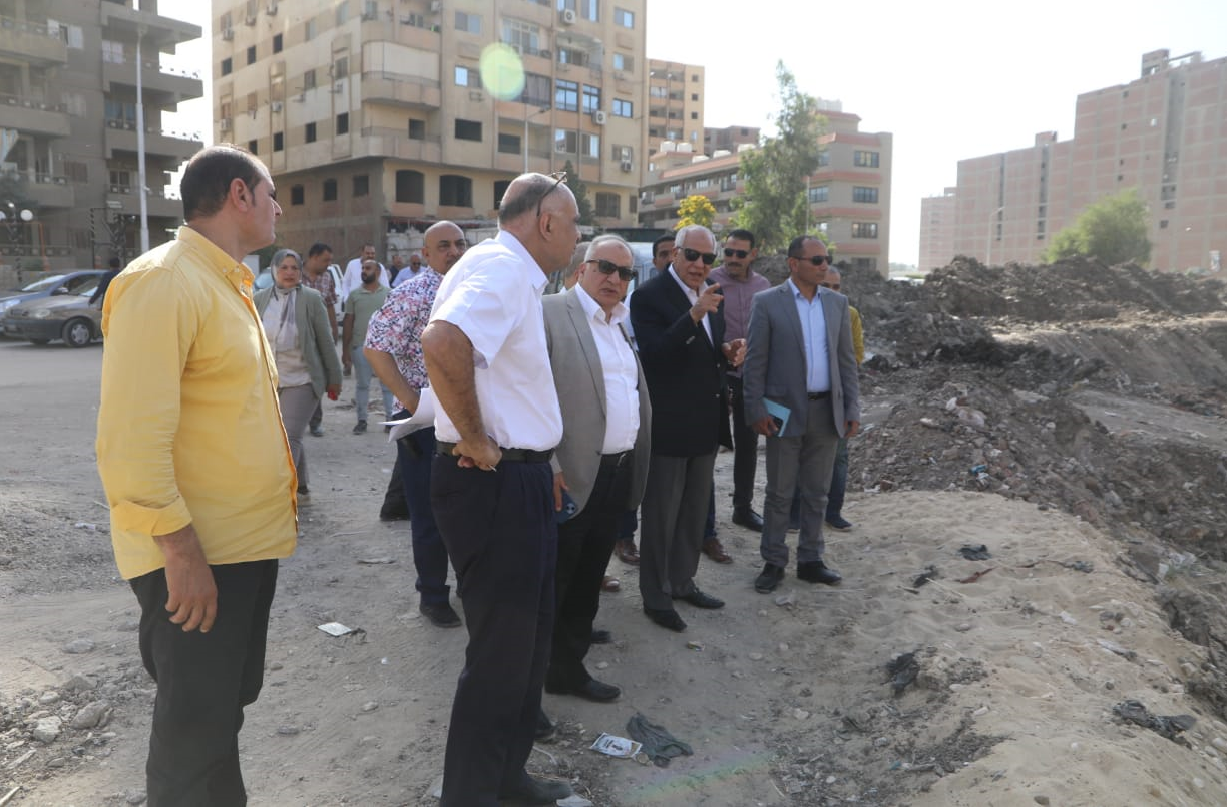 محافظ الجيزة يتابع أعمال تغطية وتأهيل ترعة المريوطية بقطاع المنشية محافظ الجيزة يتابع أعمال تغطية وتأهيل ترعة المريوطية بقطاع المنشية