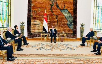 «السيسي» يستقبل رئيس مجلس النواب العراقى ويؤكد خصوصية العلاقات بين القاهرة وبغداد
