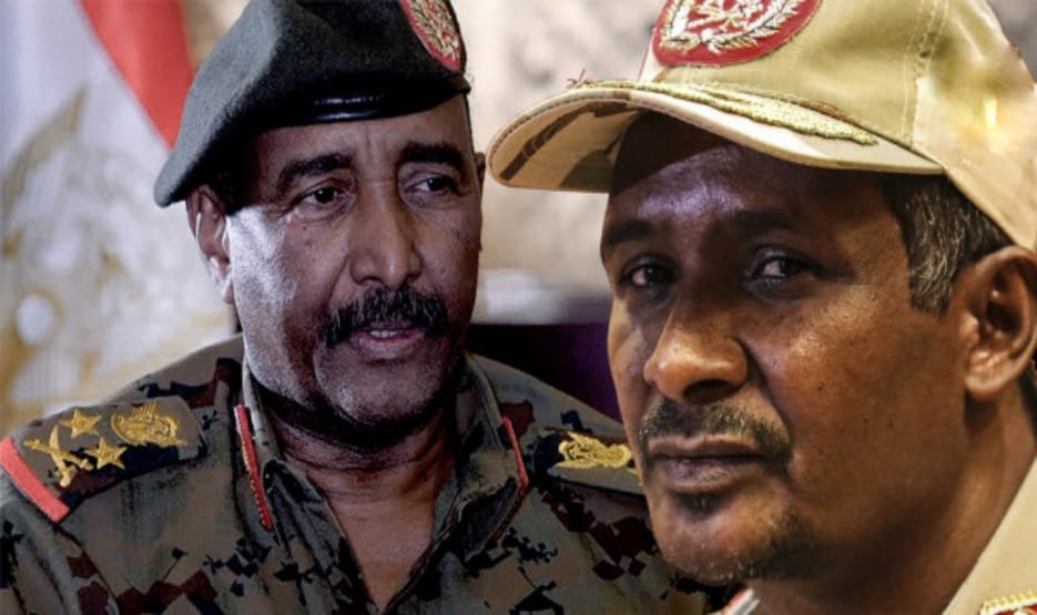 السودان يشتعل.. .بيان الجيش يصف "الدعم السريع" بالعدو ويتوعد بالقضاء عليها السودان يشتعل.. .بيان الجيش يصف "الدعم السريع" بالعدو ويتوعد بالقضاء عليها