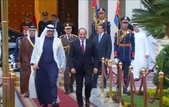 رئيس دولة الإمارات يصل القاهرة في زيارة رسمية