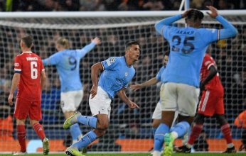 مانشستر سيتي ينهي الشوط الأول بصاروخ رودري في شباك بايرن ميونخ