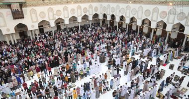 الأوقاف المصري: إقامة صلاة العيد فى جميع المساجد المقام بها الجمعة والساحات الأوقاف المصري: إقامة صلاة العيد فى جميع المساجد المقام بها الجمعة والساحات