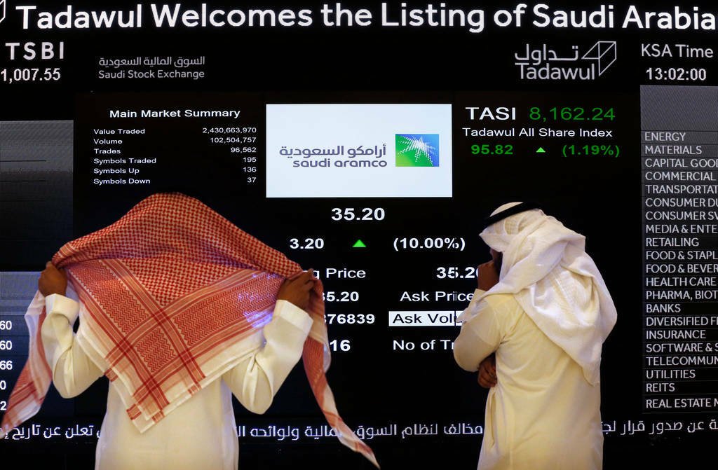 ارتفاع المؤشر العام للسوق السعودي 0.8% بختام تعاملات اليوم بعد جلستي تراجع بدعم القطاعات الكبرى ارتفاع المؤشر العام للسوق السعودي 0.8% بختام تعاملات اليوم بعد جلستي تراجع بدعم القطاعات الكبرى
