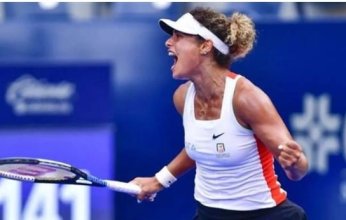 المصرية ميار شريف تتأهل إلى الدور الثالث ببطولة مدريد للتنس