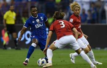 «الدوسري» يتقدم بالهدف الأول للهلال في شباك أوراوا الياباني
