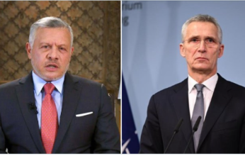 العاهل الأردني وأمين عام /ناتو/ يبحثان التعاون الثنائي المجالات العسكرية والتدريبية