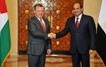 الرئيس المصري يتلقى اتصالا هاتفيا من عاهل الأردن للتهنئة بمناسبة حلول عيد الفطر المبارك