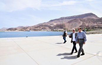 بالصور.. الرئيس المصري عبد الفتاح السيسي يجري جولة تفقدية بمدينة الجلالة