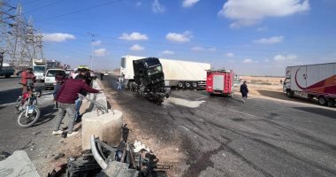 مصر.. مصرع 6 أشخاص وإصابة 5 آخرين فى انقلاب ميكروباص بطريق إسكندرية الصحراوي مصر.. مصرع 6 أشخاص وإصابة 5 آخرين فى انقلاب ميكروباص بطريق إسكندرية الصحراوي