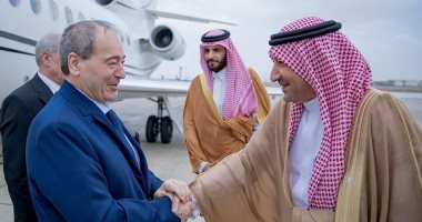 وزير خارجية سوريا يصل السعودية فى زيارة هى الأولى منذ 11 عاما وزير خارجية سوريا يصل السعودية فى زيارة هى الأولى منذ 11 عاما