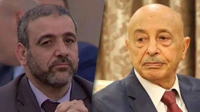 صالح والمشري يبحثان في القاهرة حل النزاع الليبي صالح والمشري يبحثان في القاهرة حل النزاع الليبي