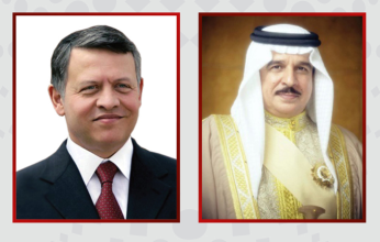 ملك البحرين يتبادل التهاني مع ملك الأردن بمناسبة حلول عيد الفطر المبارك