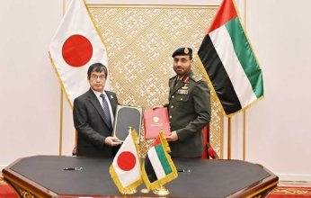 اتفاقية تعاون بين الإمارات واليابان في المجال العسكري