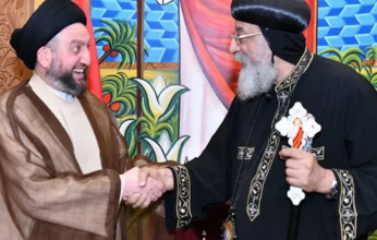مصر.. البابا تواضروس يستقبل رئيس تيار الحكمة العراقي