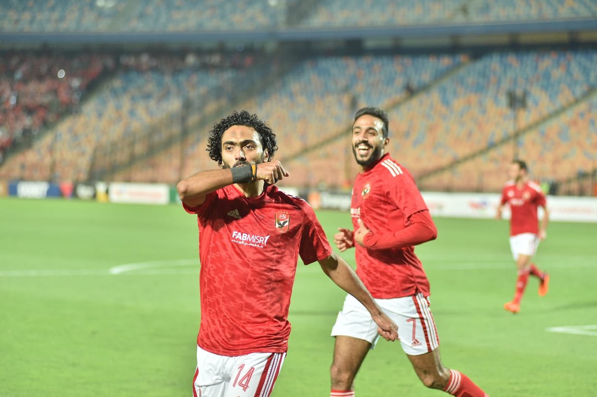الشحات يتقدم بالهدف الأول للأهلي في شباك الترجي الشحات يتقدم بالهدف الأول للأهلي في شباك الترجي