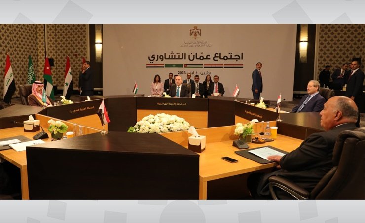 وزراء خارجية مصر و السعودية والأردن والعراق يؤكدون ضرورة إنهاء الأزمة السورية وزراء خارجية مصر و السعودية والأردن والعراق يؤكدون ضرورة إنهاء الأزمة السورية