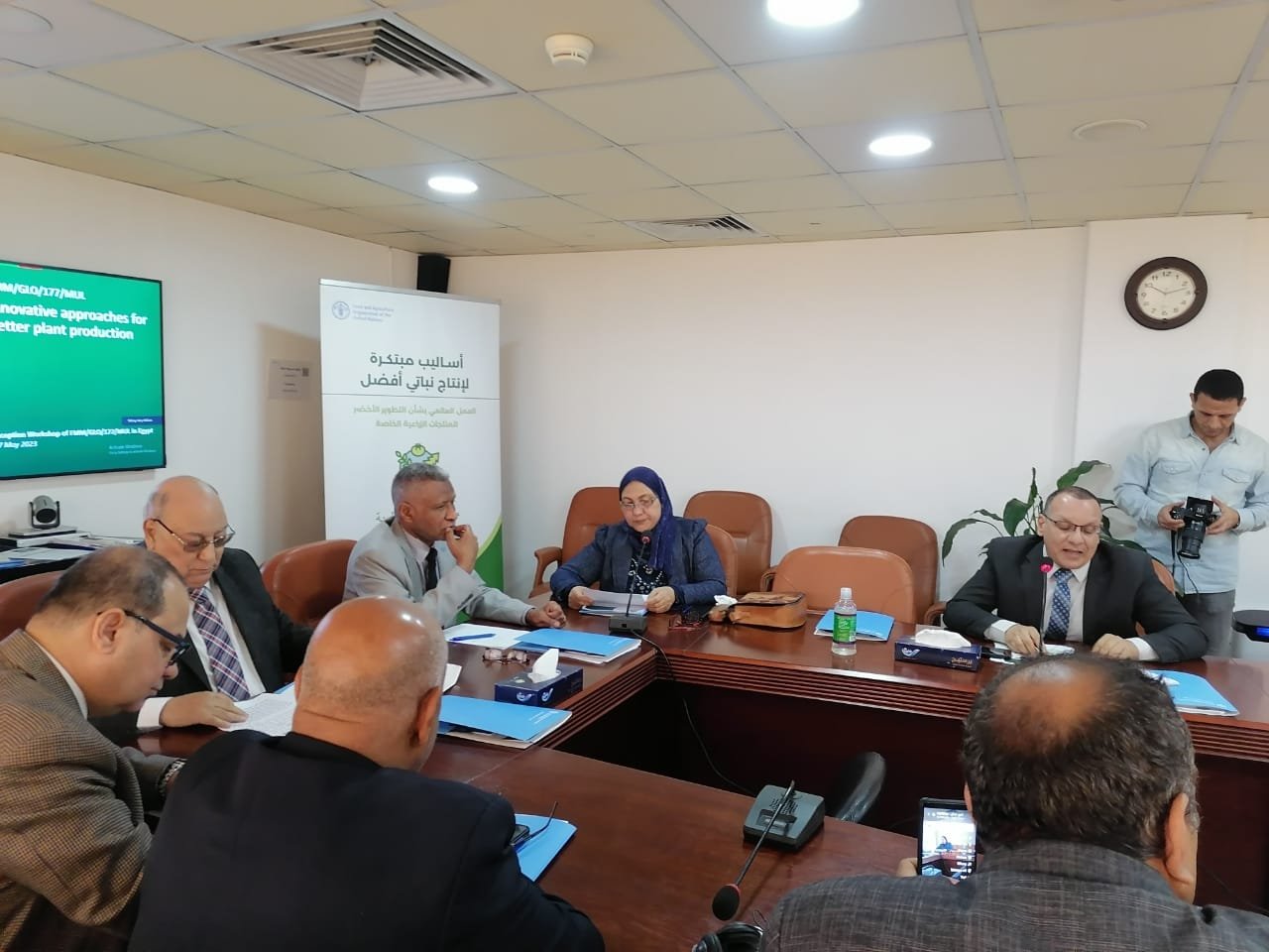 مركز تكنولوجيا الصناعات الغذائية والتصنيع الزراعي يشارك في ورشة العمل الافتتاحية لمبادرة "بلد واحد منتج واحد ذو أولوية" مركز تكنولوجيا الصناعات الغذائية والتصنيع الزراعي يشارك في ورشة العمل الافتتاحية لمبادرة "بلد واحد منتج واحد ذو أولوية"