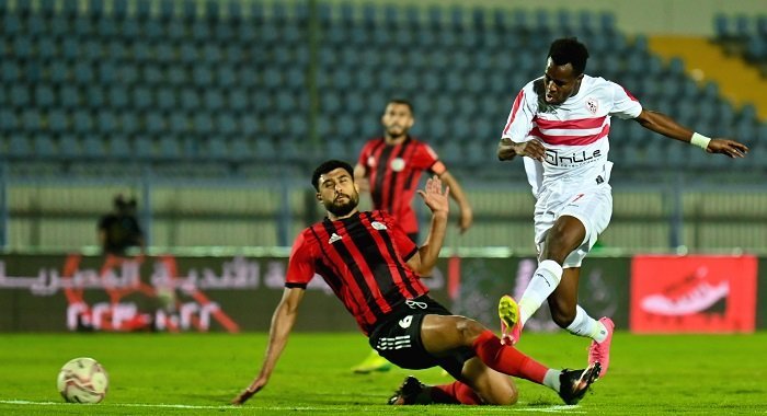 الزمالك يتعادل مع الداخلية 1-1 في الدوري المصري الزمالك يتعادل مع الداخلية 1-1 في الدوري المصري