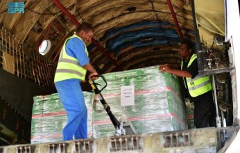 وصول الطائرة الإغاثية السادسة ضمن الجسر الجوي السعودي لمساعدة الشعب السوداني