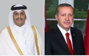 وزير الخارحية القطري يهنئ الرئيس التركي بمناسبة فوزه بولاية رئاسية جديدة