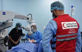 الهلال الأحمر القطري يختتم القافلة الطبية لعلاج أمراض العيون في كردستان العراق