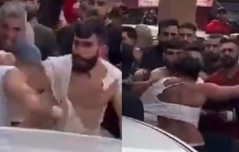 شاهد بالفيديو.. مشاجرة عنيفة بين عرب تغلق الشوارع في البرازيل