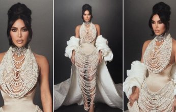أرقام خيالية صنعت إطلالة كيم كارداشيان في Met Gala.. كم تكلف فستانها؟