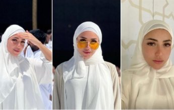 سارة سلامة تشارك جمهورها بصور جديدة من تأديتها مناسك العمرة