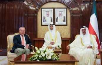 رئيس الوزراء الكويتي يستقبل رئيس الجمعية العامة للأمم المتحدة