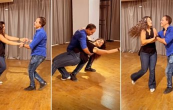 الفنانة المصرية أيتن عامر تتلقى دروس في رقصة «سالسا».. فما القصة؟