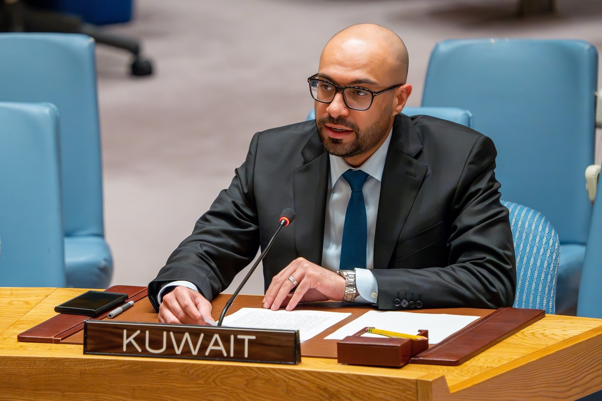 الكويت أمام مجلس الأمن: الأمم المتحدة تشكل حجر الزاوية للعمل الدولي المتعدد الأطراف الكويت أمام مجلس الأمن: الأمم المتحدة تشكل حجر الزاوية للعمل الدولي المتعدد الأطراف