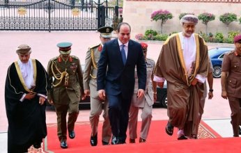 مراسم استقبال رسمية لسلطان عمان بقصر الاتحادية