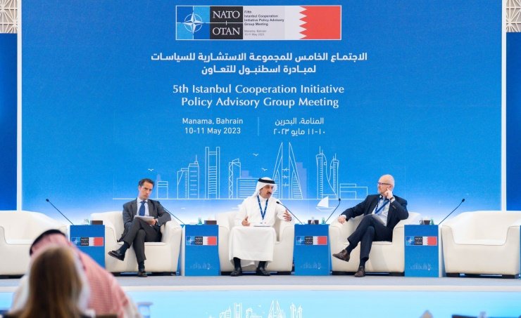 البحرين تستضيف اجتماع المجموعة الاستشارية للسياسات لمبادرة إسطنبول للتعاون لحلف الناتو البحرين تستضيف اجتماع المجموعة الاستشارية للسياسات لمبادرة إسطنبول للتعاون لحلف الناتو