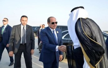 الرئيس المصري يغادر جدة عقب مشاركته في القمة العربية 32