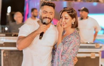 ظهور تامر حسني مع طليقته بسمة بوسيل مجددا.. فما القصة؟