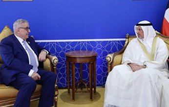 في جدة.. وزير الخارجية الكويتي يلتقي بنظيريه اللبناني والعراقي