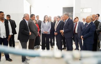 وزيرة التخطيط تتفقد منطقة الورش الحرفية بالعريش خلال زيارتها اليوم لشمال سيناء