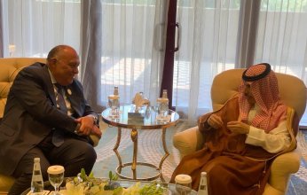 مشاورات ثنائية بين وزيري خارجية مصر والسعودية بجدة