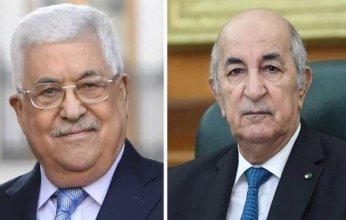 الرئيس الجزائري يتسلم رسالة "هامة" من نظيره الفلسطيني