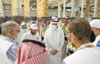 رئاسة شؤون الحرمين تقدم سلسلة خدماتها النوعية للمصلين وقاصدي بيت الله العتيق