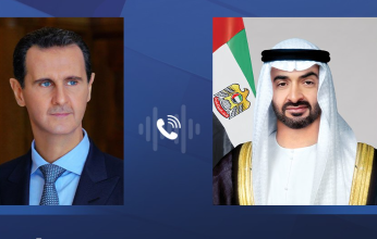 هاتفياً.. مباحثات إماراتية - سورية لسبل تعزيز التعاون المشترك بين البلدين