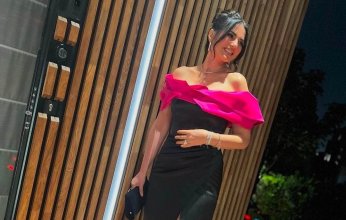 شاهد بالصور.. إطلالة مميزة للفنانة التونسية درة بالأسود والفوشيا