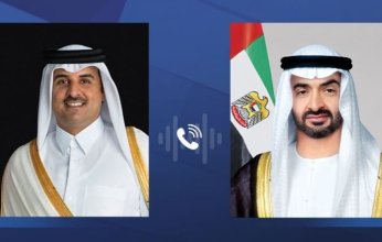 هاتفياً.. الإمارات وقطر تبحثان تعزيز العلاقات الأخوية بين البلدين