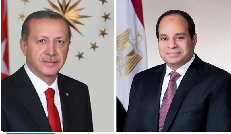 الرئيس المصري يهنئ هاتفيا نظيره التركي لإعادة انتخابه الرئيس المصري يهنئ هاتفيا نظيره التركي لإعادة انتخابه