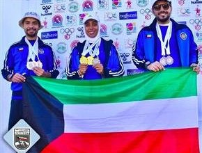 الهيئة العامة للرياضة تهنئ رماة منتخب الكويت للقوس والسهم بإحراز 11 ميدالية في البطولة العربية للرماية